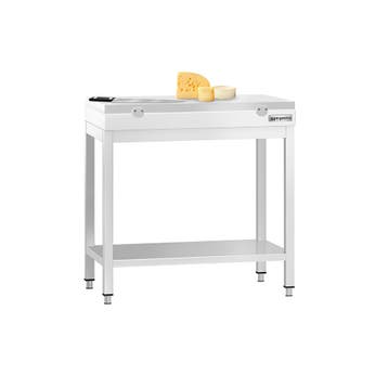 GGM Gastro | RVS werktafel PREMIUM - 700x700mm - met |, Verzenden, Nieuw