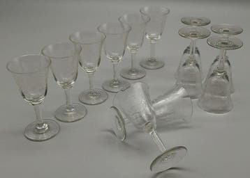 Cristallerie francesi - Drinkservies (12) - Kristal