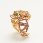 Zonder minimumprijs - Ring Zilver - Panthere Ring, Nieuw