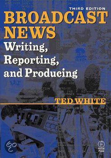 Broadcast News Writing Reporting and Productio 9780240804330, Zo goed als nieuw