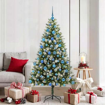 vidaXL Kunstmatige Scharnierende Kerstboom met Bedekte, Verzenden, Nieuw