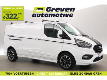 Ford Transit Custom 2.0 TDCI L2H1 Sport 185PK | Automaat |, Automaat, Euro 6, Wit, Diesel