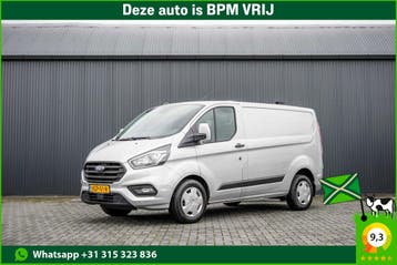 Ford Transit Custom 2.0 EcoBlue L1H1 | Automaat | 3-Zits | C, Automaat, Stof, Gebruikt, Verwarmde buitenspiegels