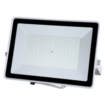 LED bouwlamp - Wit - 200W - 16000 lumen - Met beugel, Tuin en Terras, Buitenverlichting, Verzenden, Wandlamp, Netvoeding, Led