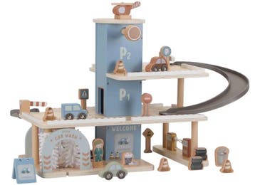 Little Dutch houten garage speelgoe van €86,99 voor €69,90, Ophalen of Verzenden, Nieuw