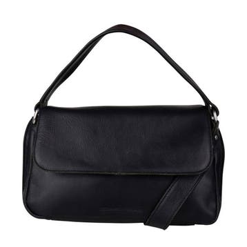 Cowboysbag leren schoudetas Handa zwart, Verzenden, Nieuw