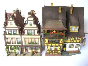 Vollmer H0 - 3740, 3754 - Modeltreingebouwen (2) -, Nieuw