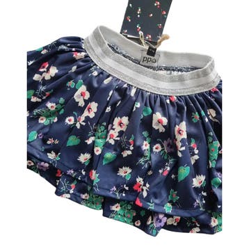 Rok -- Bloem - 86 / Navy, Verzenden, Nieuw
