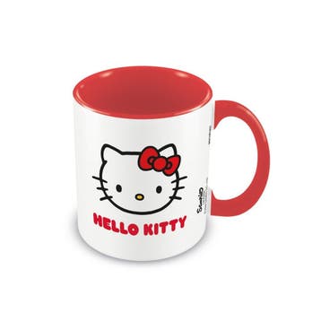 MUG INNER RED HELLO KITTY, Huis en Inrichting, Ophalen of Verzenden, Nieuw
