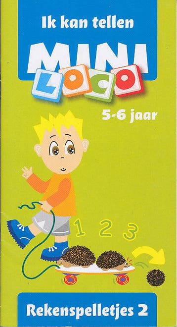 Mini Loco Rekenspelletjes 2, Ik kan tellen (5-6 jaar), Verzenden, Nieuw