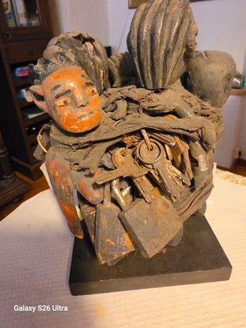 Schutz - sculptuur - Afrika, Antiek en Kunst, Kunst | Niet-Westerse kunst