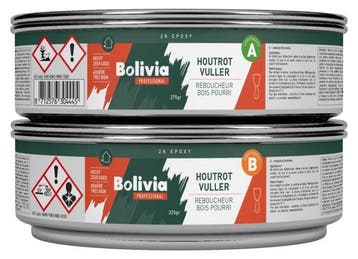 Bolivia Houtrotvuller Epoxy Set - 500 gram (Kit - Plamuur), Ophalen of Verzenden, Nieuw, Overige typen
