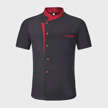 Klassiek Chef Jack met Korte Mouwen - Horeca Uniform voor He, Verzenden
