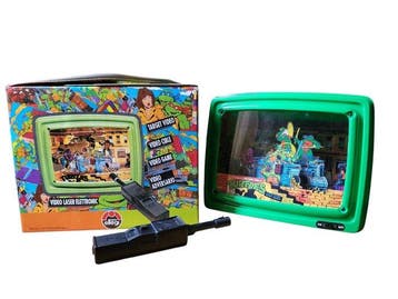 Bordspel - Teenage Ninja Turtles Video Laser Elettronic -, Antiek en Kunst