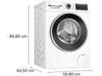 Bosch Serie | 6 WNG254A7NL - Was-droogcombinatie - 10,5 kg, Verzenden, Zo goed als nieuw