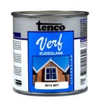 Tenco Verf Wit Ral 9010 Zijdeglans Waterbasis 250 ml, Ophalen of Verzenden, Nieuw
