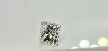1 pcs Diamant (Natuurlijk) - 0.91 ct - Carré - I - VVS1 -, Nieuw
