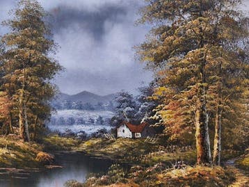 Escuela Hiperrealista Europea (XX) - Paisaje Hiperrealista