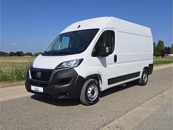 Fiat Ducato 2.2 MultiJet 140 S&S L2H2 3.5t, Stof, Gebruikt, Wit, Onderhoudsboekje