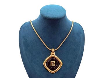 Veiling - Balmain | Exclusief Vintage Logo Collier