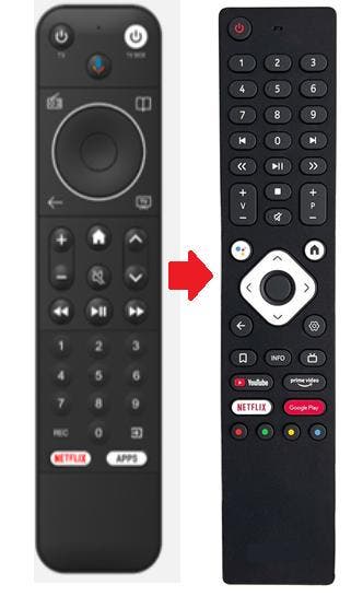Odido Mediabox afstandsbediening - SEI800TFAS, Verzenden, Nieuw