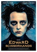 Posters - Poster Edward Scissorhands - Edward Scissorhands, Verzenden, Zo goed als nieuw