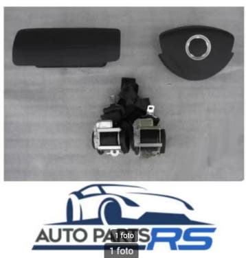 Dashboard + Airbags + Veiligheidsgordels Dacia Sandero, Auto-onderdelen, Verzenden, Nieuw, Dacia