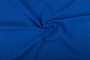 Linnen stof Cobalt – Gewassen linnen, Blauw, 120 cm of meer, Ophalen of Verzenden, Linnen