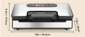 Vacuümmachine 90KPa met 10 Vacuümzakken Food Sealer, Verzenden, Nieuw