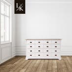Landelijke klassieke kast, dressoir, ladekast, commode