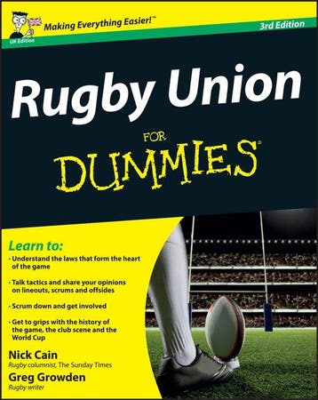 9781119990925 Rugby For Dummies 3rd | Tweedehands, Boeken, Verzenden, Gelezen, Nick Cain