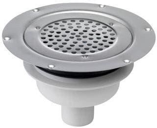 vloerput | ø 155mm | RVS 304 | verticale aansluiting | 1 l/, Verzenden, Nieuw in verpakking