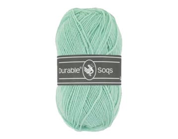 Durable Soqs 416 Duck egg blue - Haakgaren / Breigaren, Ophalen of Verzenden, Nieuw, Breien of Haken, Wol of Garen