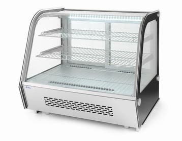 Arktic Koelvitrine | 120L | RVS/Zwart | 0°C/+6°C | Geforceer, Ophalen of Verzenden, Nieuw