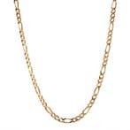Gouden vintage figaro collier 14 krt, Sieraden, Tassen en Uiterlijk, Kettingen, Ophalen of Verzenden, Nieuw
