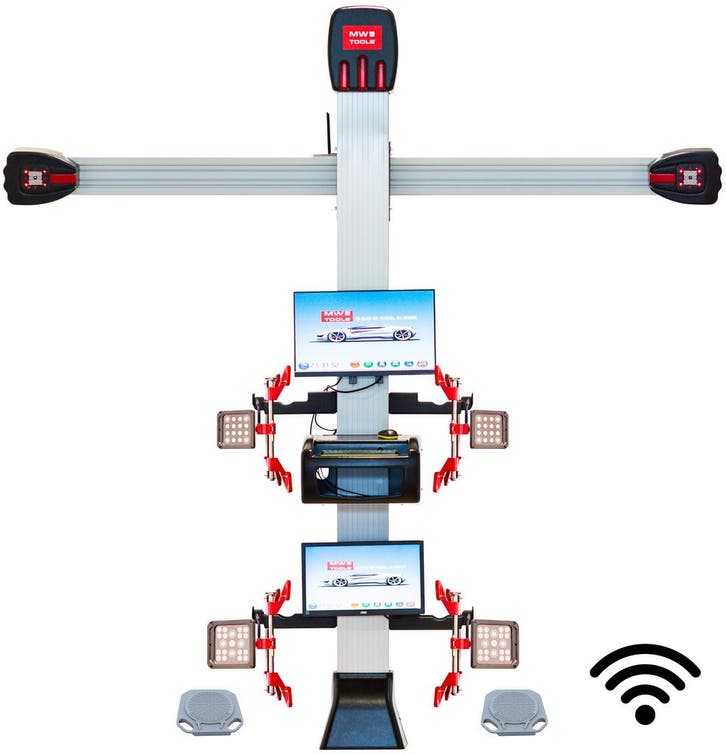 3D uitlijner 2 monitoren  MW Tools, Auto diversen, Autogereedschap, Ophalen of Verzenden