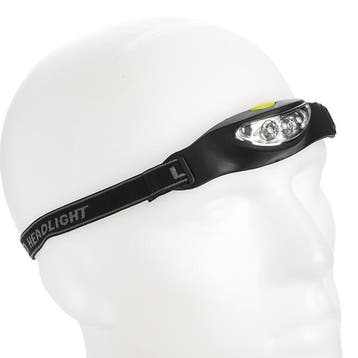 Hoofdlamp | Perel (3 leds, 3 Lichtmodi), Verzenden, Nieuw