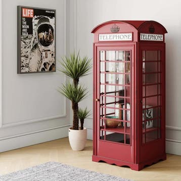 *WOONWINKEL* Kare Design London Telephone Telefooncel Vitrin, Verzenden, Nieuw