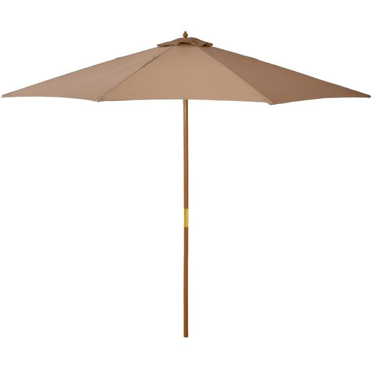 Parasol Hout 300 Cm Houten Parasol Tuinparasol Balkonparasol, Tuin en Terras, Planten | Bomen, Verzenden