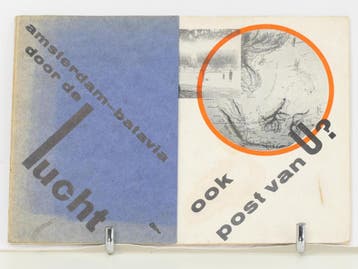 Amsterdam–Batavia door de lucht – Ook post van U. – KL, Ophalen of Verzenden, Nieuw