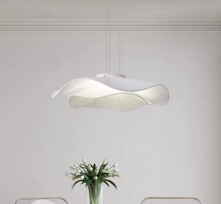 Moderne Stoffen LED Hanglamp – Dimbare Plafondlamp Nieuw, Huis en Inrichting, Lampen | Hanglampen, Nieuw, Verzenden