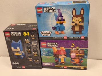 Lego Set - BrickHeadz, Fortnite - LEGO Batman 8-in-1 figuur, Nieuw