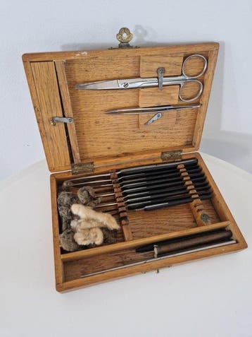 J.C. Th. Marius - Medisch instrument - Ebbenhout -