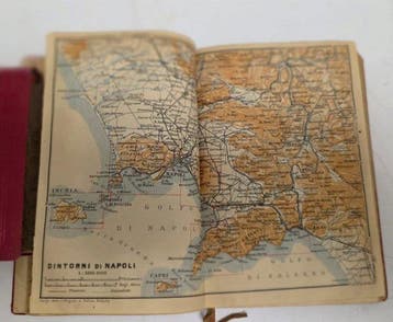 Karl Baedeker - Baedeker travel guides set: Austria; Italie, Antiek en Kunst