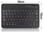 Draadloos Bluetooth Toetsenbord Compact voor Tablet Laptop, Computers en Software, Toetsenborden, Verzenden, Nieuw
