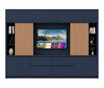 Showroommodel: TV Vakkenkast/tv-kast Winterberg 400x40x240H, Verzenden, Nieuw