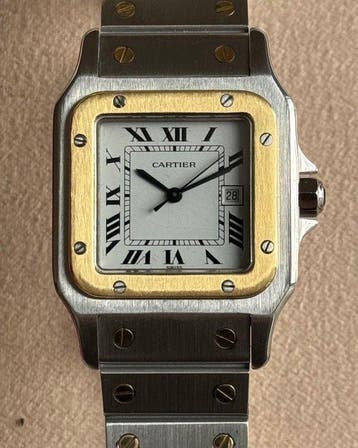 Cartier - Santos Carree - 2961 - Heren - 1990-1999, Nieuw