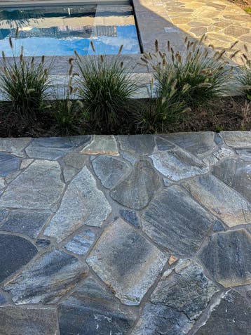 Flagstones Sikis Blue, Nieuw, Ophalen of Verzenden, Terrastegels, Natuursteen