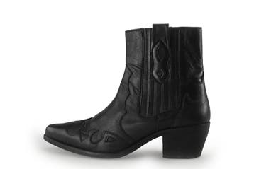 Manfield Cowboy laarzen in maat 40 Zwart, Kleding | Dames, Schoenen, Verzenden, Zwart, Zo goed als nieuw, Manfield