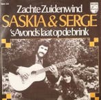 vinyl single 7 inch - Saskia &amp; Serge - Zachte Zuidenw..., Verzenden, Zo goed als nieuw